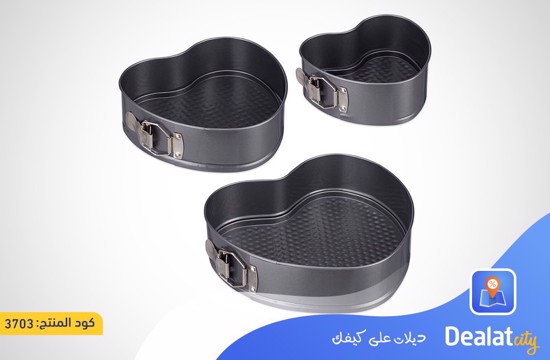 Heart Pan Set of 3 - dealatcity store