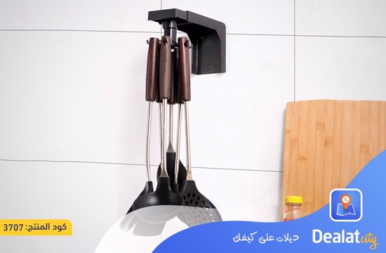 Kitchen Wall-Hook 360° Rotating Kitchenware Shovel Spoon Holder - dealatcity store