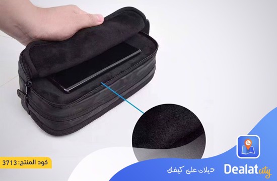 WIWU Salem Pouch + 3 Aspor Cables + Fast Charger - dealatcity store