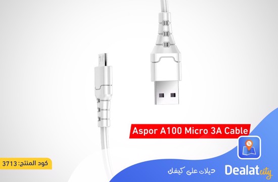 WIWU Salem Pouch + 3 Aspor Cables + Fast Charger - dealatcity store