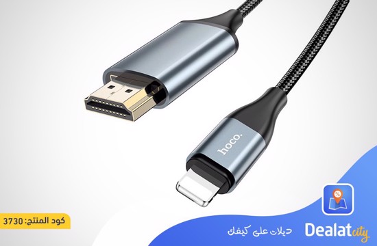 Hoco UA15 Lightning to HDMI cable - dealatcity store