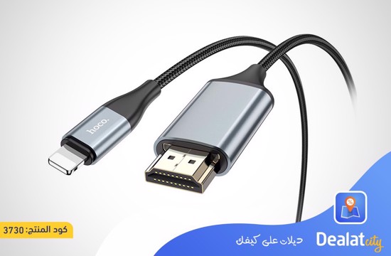 Hoco UA15 Lightning to HDMI cable - dealatcity store