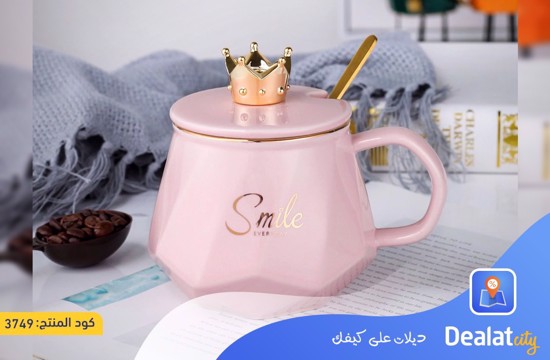 Crown Ceramic mug - dealatcity store