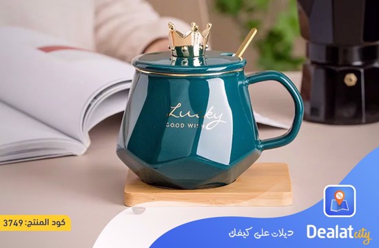 Crown Ceramic mug - dealatcity store