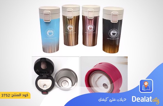 380 mL Insulated Travel Coffee Mug Cup - dealatcity store