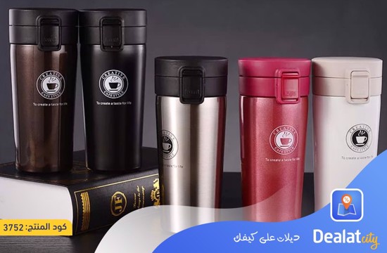 380 mL Insulated Travel Coffee Mug Cup - dealatcity store