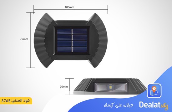 4pcs Solar Shell Wall Lamp - dealatcity store