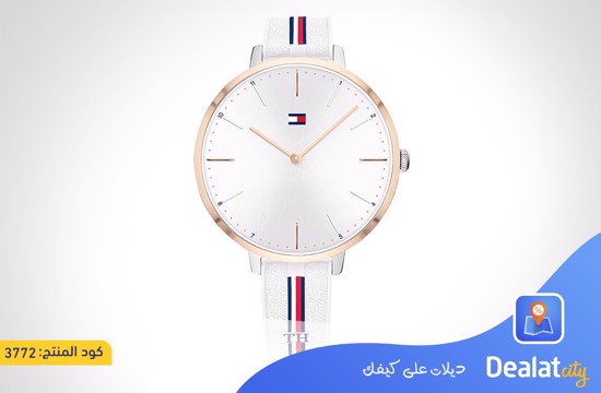 TOMMY HILFIGER Analog Silicon White Women Watch - dealatcity store