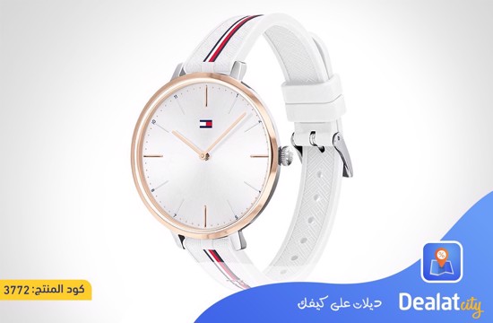 TOMMY HILFIGER Analog Silicon White Women Watch - dealatcity store