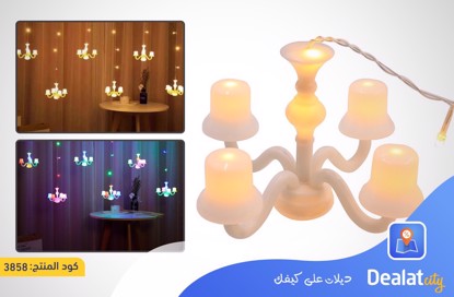 Chandelier LED Curtain String Lights - dealatcity store