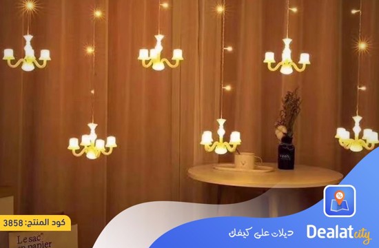 Chandelier LED Curtain String Lights - dealatcity store