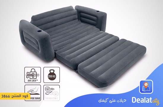 Intex Inflatable Pull-Out Sofa Bed  - dealatcity store