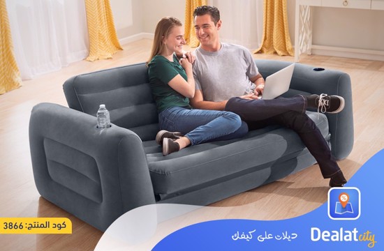 Intex Inflatable Pull-Out Sofa Bed  - dealatcity store