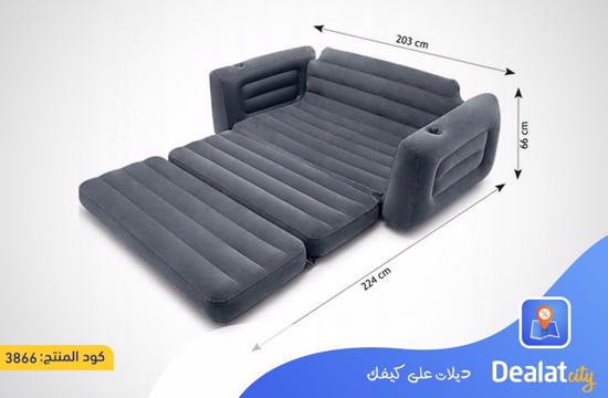 Intex Inflatable Pull-Out Sofa Bed  - dealatcity store