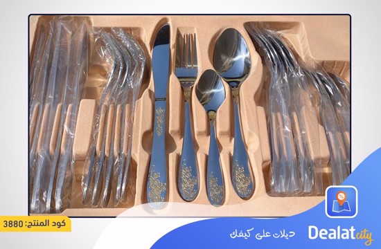 ZEPTER 24 Pieces Cutlery Set - dealatcity store