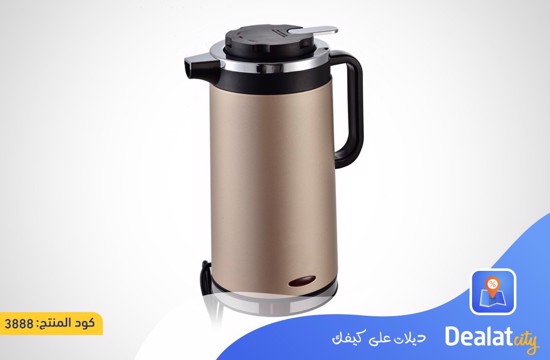 Electric Heat Kettle Stainless Steel - dealatcity store