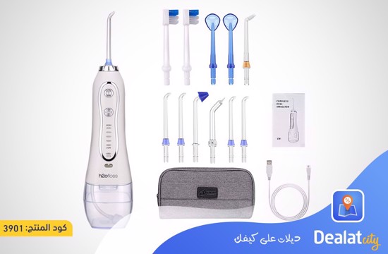 H2ofloss HF-6 - 300ml Cordless Oral Irrigator Flosser - dealatcity store