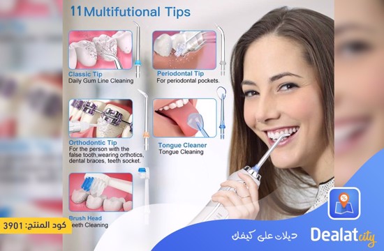 H2ofloss HF-6 - 300ml Cordless Oral Irrigator Flosser - dealatcity store