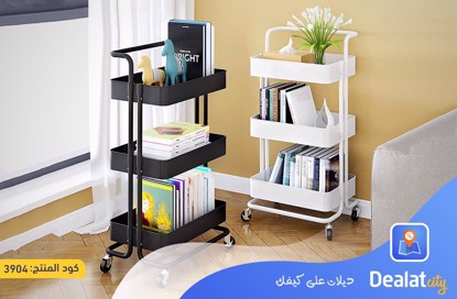 Rolling Cart 3-Layer Storage Rack - dealatcity store