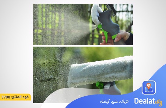 3 In 1 Window Cleaner Spray Bottle Wiper - dealatcity store