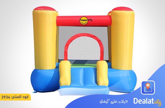 Happy Hop Bouncy Castle With Slide 9520 - dealatcity store