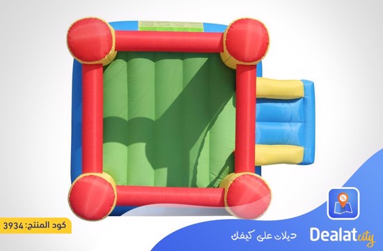 Happy Hop Bouncy Castle With Slide 9520 - dealatcity store