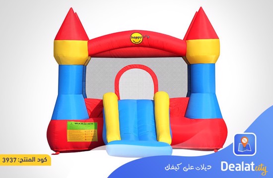 Happy Hop Bouncy Castle Bouncer with Slide 9017 - dealatcity store