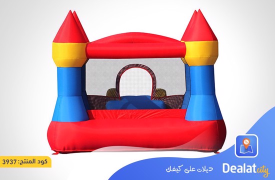 Happy Hop Bouncy Castle Bouncer with Slide 9017 - dealatcity store