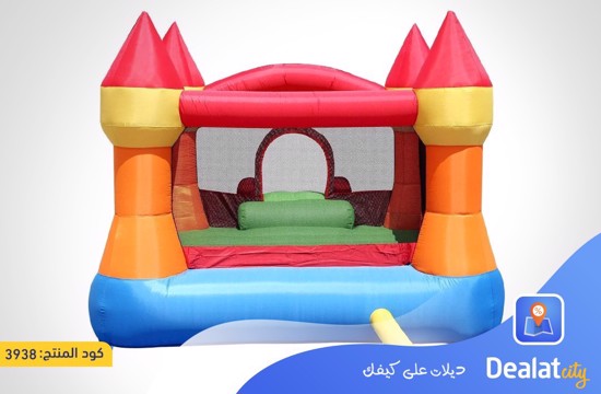 Happy Hop Castle Bouncer with Slide 9017N - dealatcity store