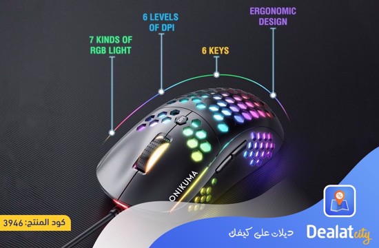 ONIKUMA CW903 Wired Gaming Mouse - dealatcity store