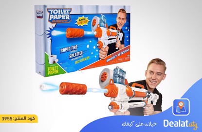 Storm Rapid Fire Toilet Paper Blaster - dealatcity store