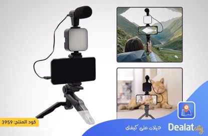 AY-49 Video Making Vlog Tripod Kit - dealatcity store