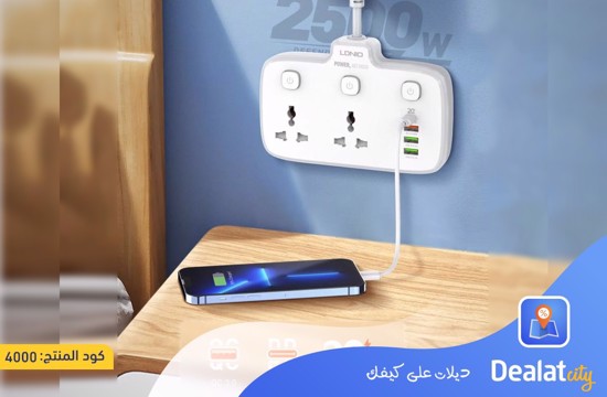 LDNIO SC2413 Power strip - dealatcity store