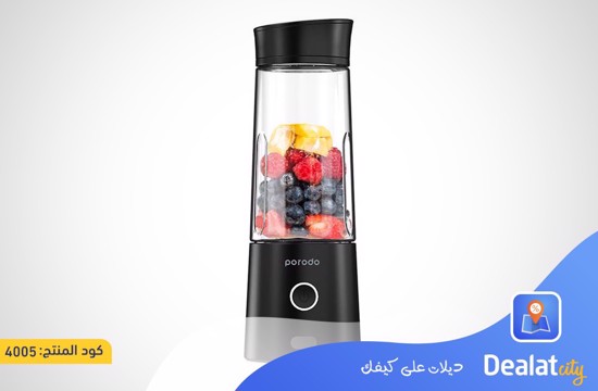 Porodo Portable Blender Powerful Juicer With 6 Blenders 400mL - dealatcity store