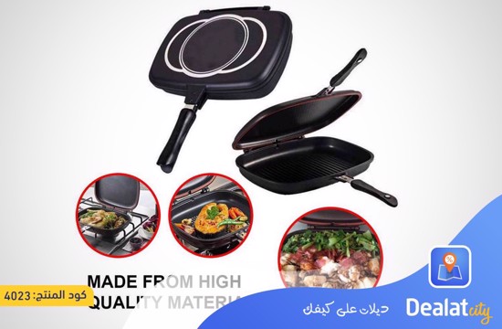 Sayona SC-3008 Double Grill Non-Stick Pan - dealatcity store