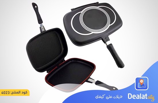 Sayona SC-3008 Double Grill Non-Stick Pan - dealatcity store