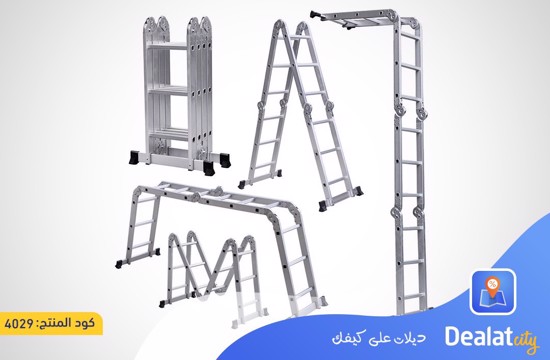 6 Meters Aluminum Folding Ladder - dealatcity store