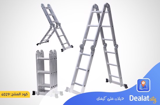 6 Meters Aluminum Folding Ladder - dealatcity store