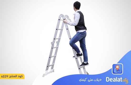 6 Meters Aluminum Folding Ladder - dealatcity store