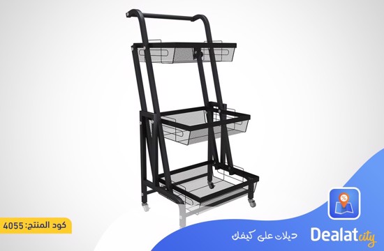  3 Tier Foldable Kitchen Cart - dealatcity store