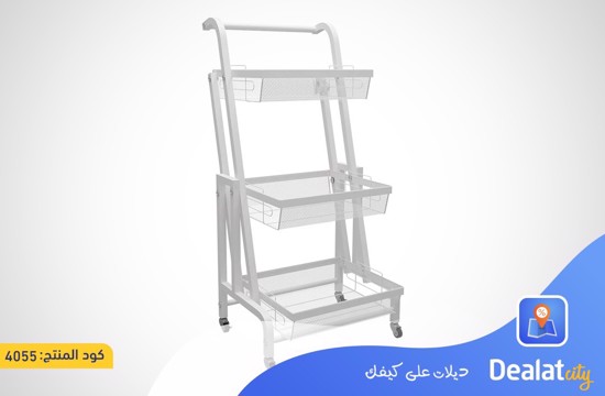  3 Tier Foldable Kitchen Cart - dealatcity store