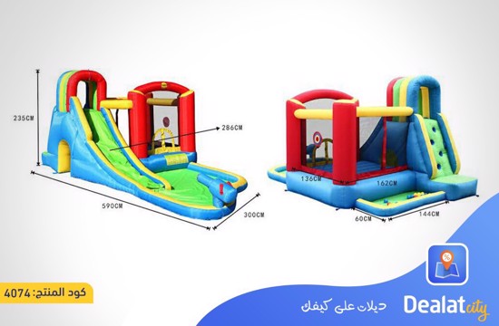 Happy Hop 9047N Splash Wave Fun Zone - dealatcity store