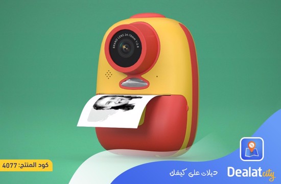 Porodo Kids Camera with Instant Printing – 1080P HD Display - dealatcity store