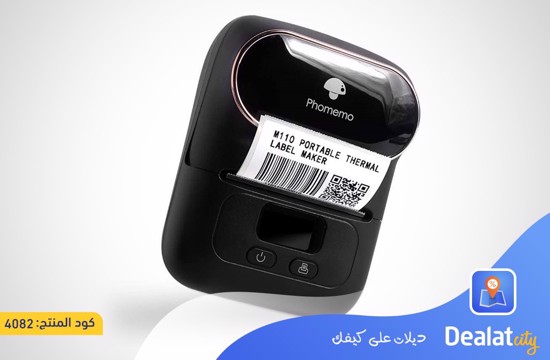 Label Printer- Portable Mini Bluetooth Thermal Label Maker - dealatcity store