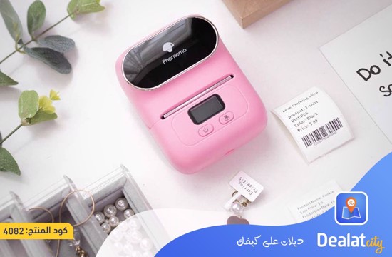 Label Printer- Portable Mini Bluetooth Thermal Label Maker - dealatcity store