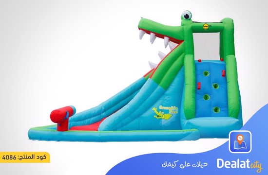 Happy Hop The Crocodile Pool 9240 Bounce House - dealatcity store