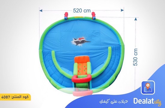 Happy Hop Ocean Park Water Slides 9135 - dealatcity store