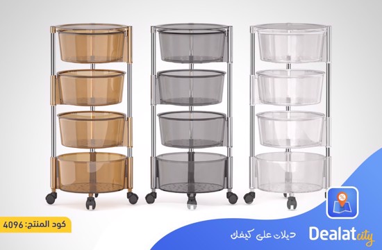 Kitchen Shelf Round Storage Rack - dealatcity store