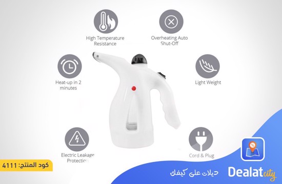 4-in-1 Handheld Facial & Garment Steamer  - dealatcity store