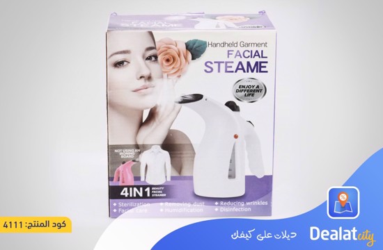 4-in-1 Handheld Facial & Garment Steamer  - dealatcity store